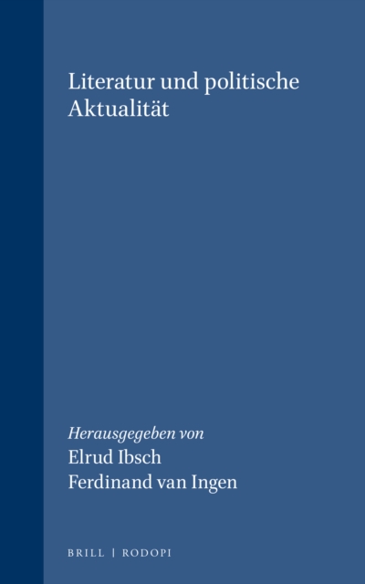 Literatur und politische Aktualitat
