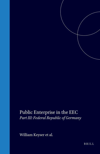 Public Enterprise in the EEC