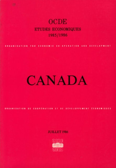Etudes economiques de l'OCDE : Canada 1986