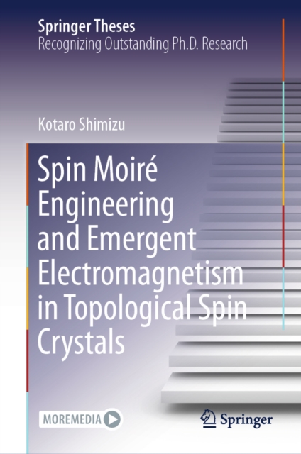 Spin Moire Engineering and Emergent Electromagnetism in Topological Spin Crystals