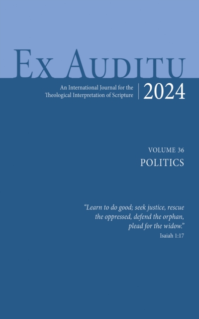 Ex Auditu - Volume 36