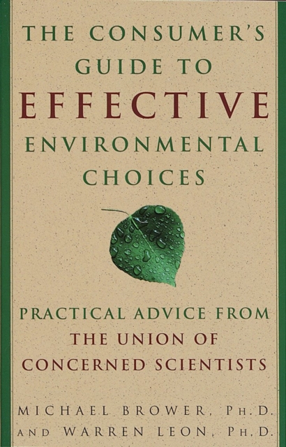 Consumer's Guide to Effective Environmental Choices
