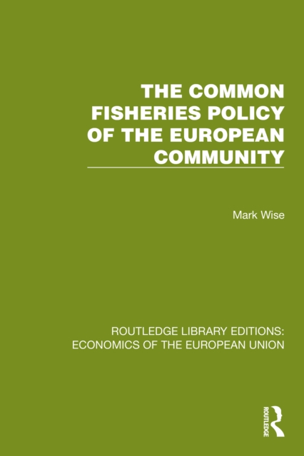 Common Fisheries Policy of the European Community