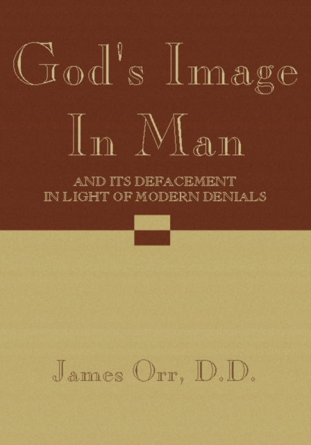 God's Image in Man