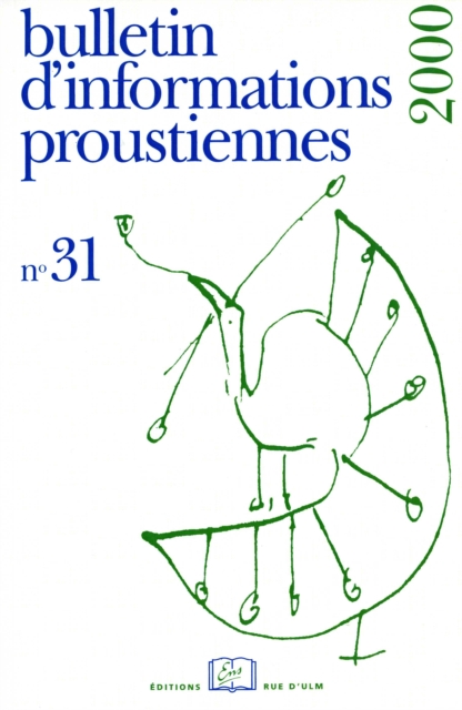 Bulletin d'informations proustiennes n° 31