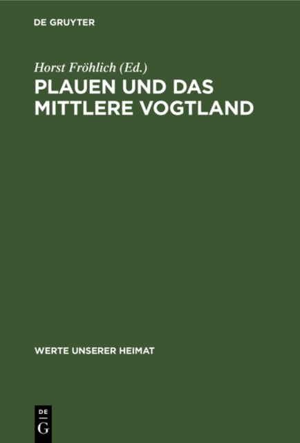 Plauen und das mittlere Vogtland