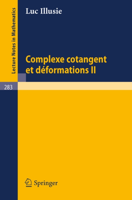 Complexe Cotangent et Deformations II