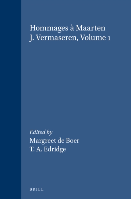 Hommages a Maarten J. Vermaseren, Volume 1