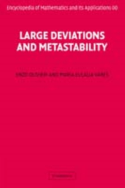 Large Deviations and Metastability