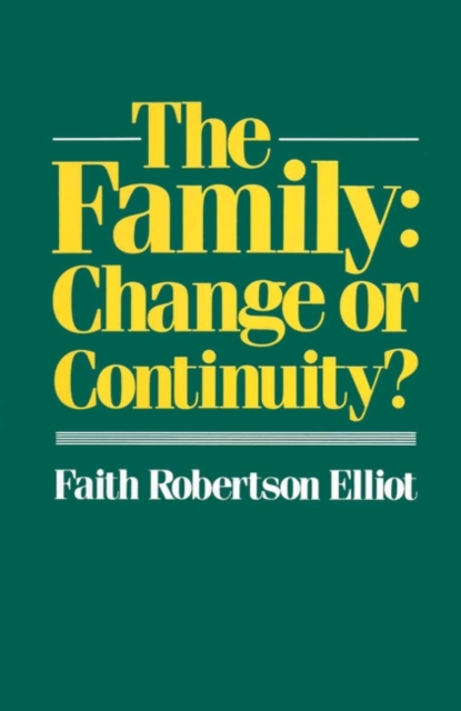 Family: Change or Continuity?