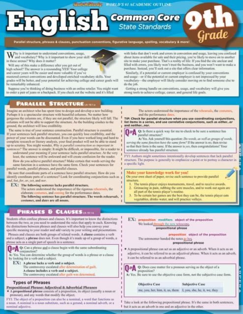 Ccss: Language Arts 7Th Grade