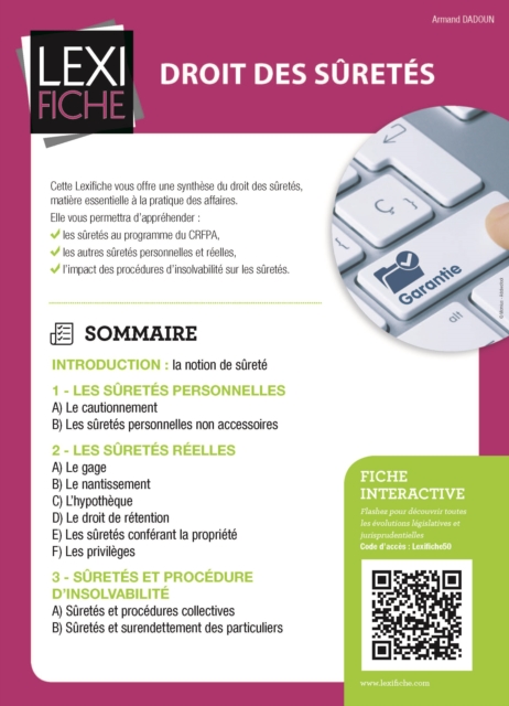 Droit des sûretés