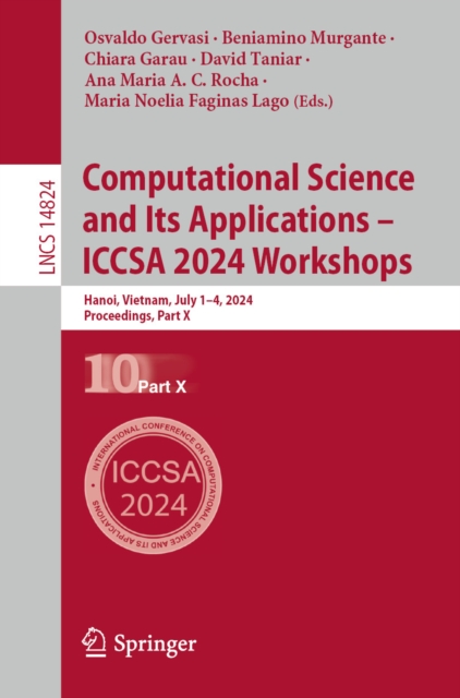 Computational Science and Its Applications - ICCSA 2024 Workshops
