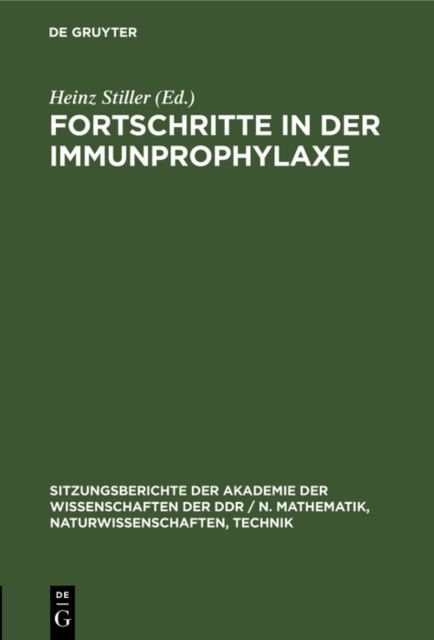 Fortschritte in der Immunprophylaxe