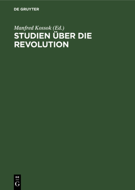 Studien uber die Revolution