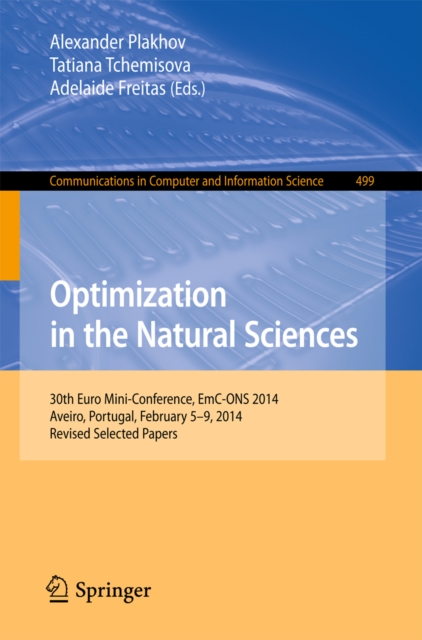 Optimization in the Natural Sciences