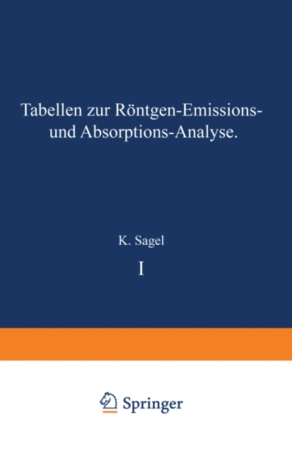 Tabellen zur Röntgen-Emissions- und Absorptions-Analyse