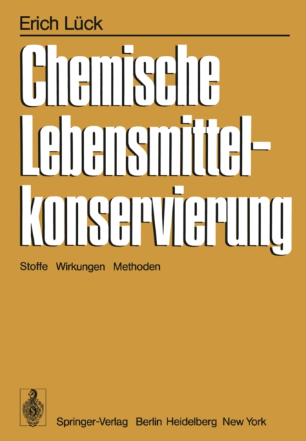 Chemische Lebensmittelkonservierung