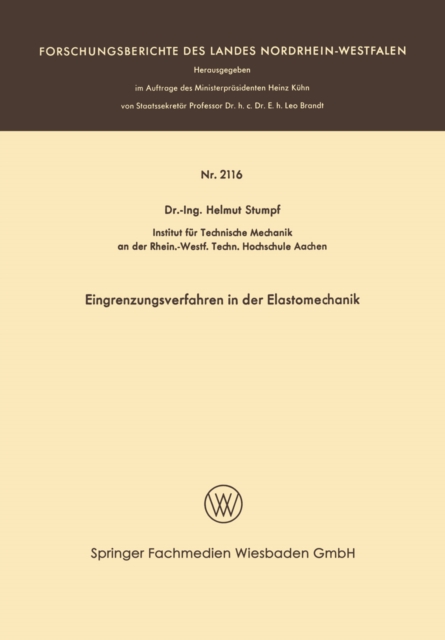 Eingrenzungsverfahren in der Elastomechanik