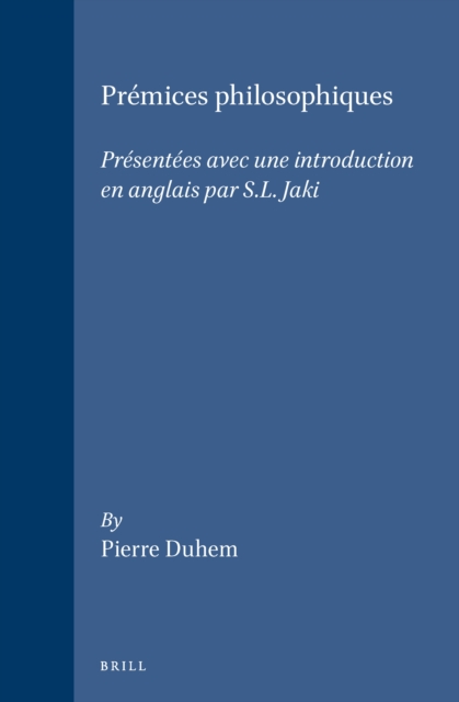 Premices philosophiques