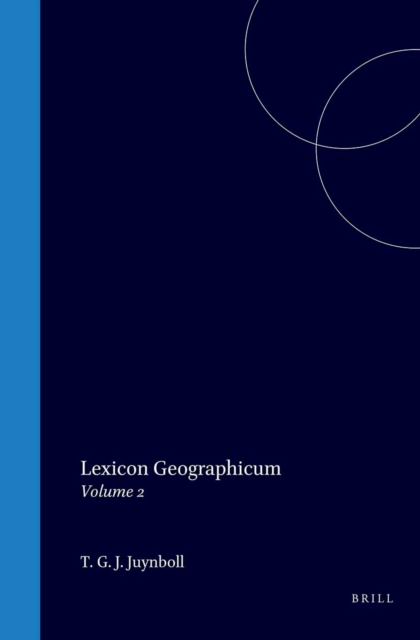 Lexicon geographicum, cui titulus est: Marasid al-ittila? ?ala asma? al-amkina wa-al-biqa?