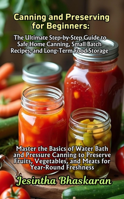 Canning and Preserving for Beginners: The Ultimate Step-by-Step Guide to Safe Home Canning, Small Batch Recipes, and Long-Term Food Storage