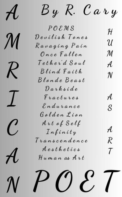 Amrican Poet Human As Art