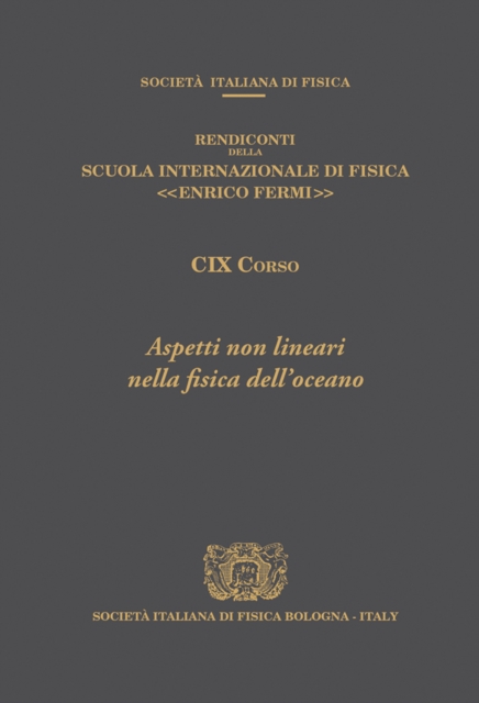 Nonlinear Topics in Ocean Physics