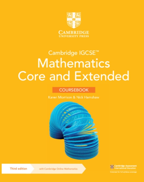 Cambridge IGCSE(TM) Mathematics Core and Extended Coursebook - eBook