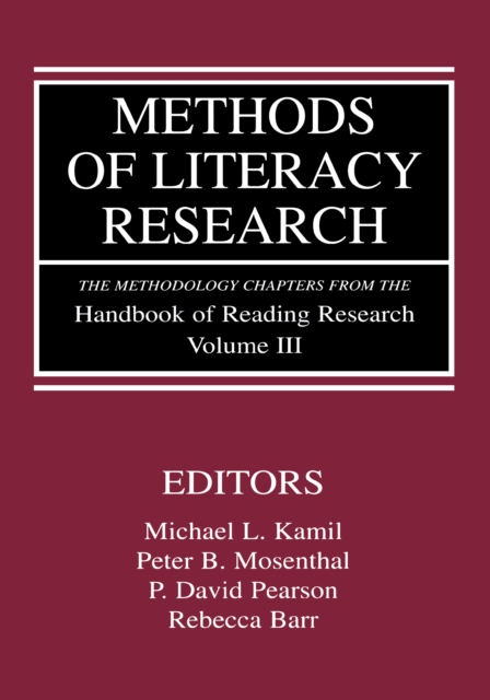 Methods of Literacy Research