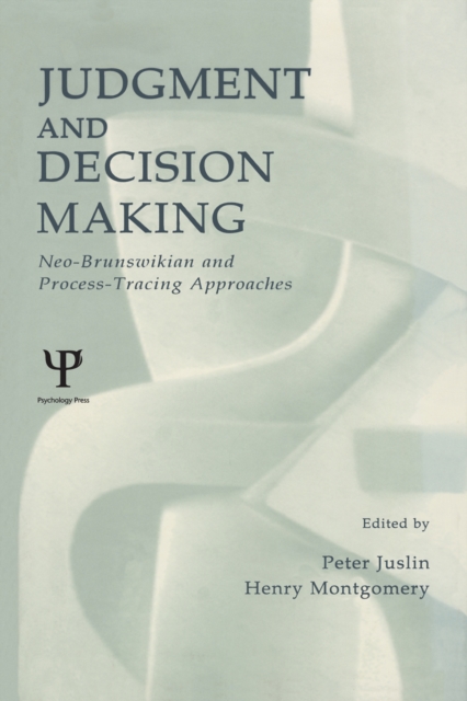 Judgment and Decision Making