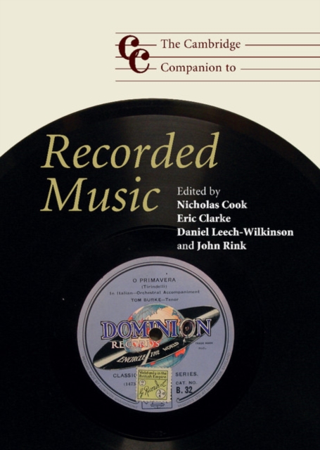 Cambridge Companion to Recorded Music