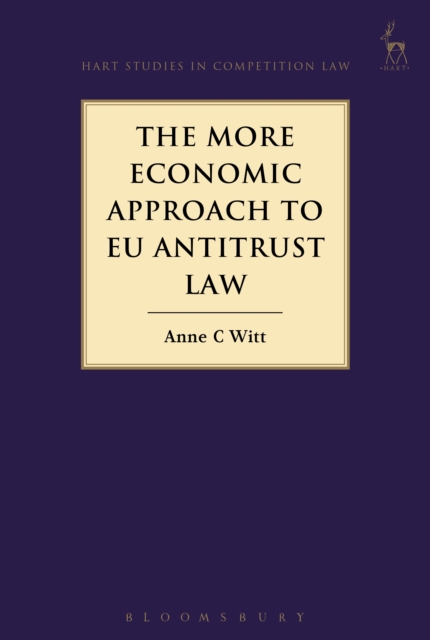 More Economic Approach to EU Antitrust Law