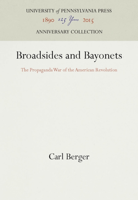 Broadsides and Bayonets