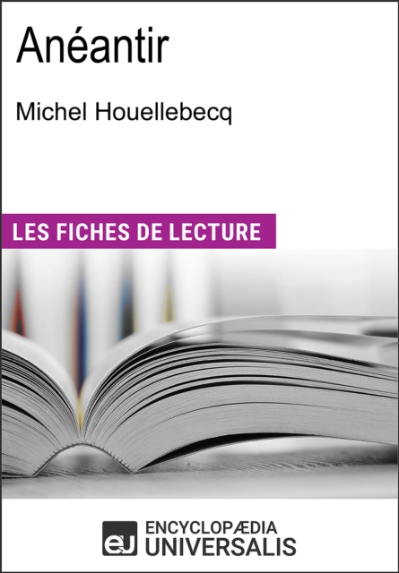 Aneantir de Michel Houellebecq