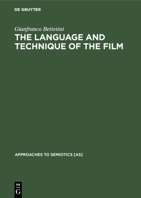 Language and Technique of the Film