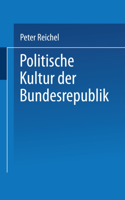 Politische Kultur der Bundesrepublik