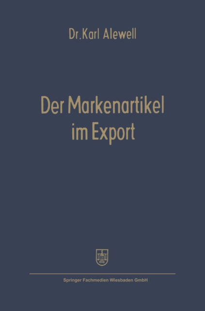 Der Markenartikel im Export