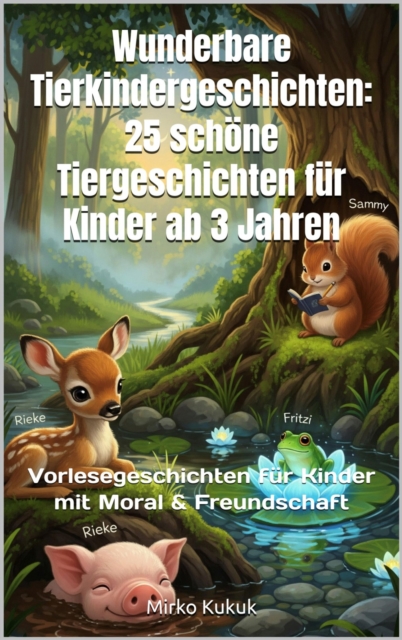 Wunderbare Tierkindergeschichten: 25 schone Tiergeschichten fur Kinder ab 3 Jahren