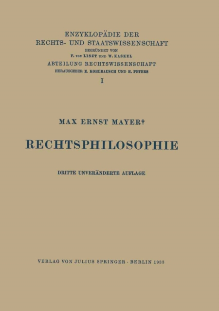 Rechtsphilosophie