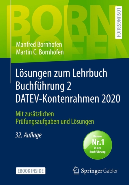 Lösungen zum Lehrbuch Buchführung 2 DATEV-Kontenrahmen 2020