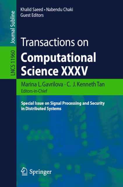 Transactions on Computational Science XXXV