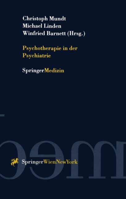 Psychotherapie in der Psychiatrie
