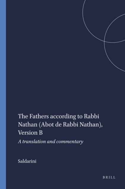 Fathers according to Rabbi Nathan (Abot de Rabbi Nathan), Version B
