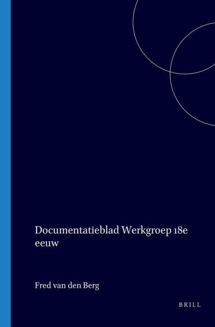 Documentatieblad Werkgroep 18e eeuw