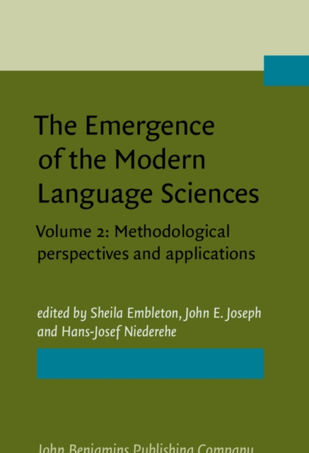 Emergence of the Modern Language Sciences