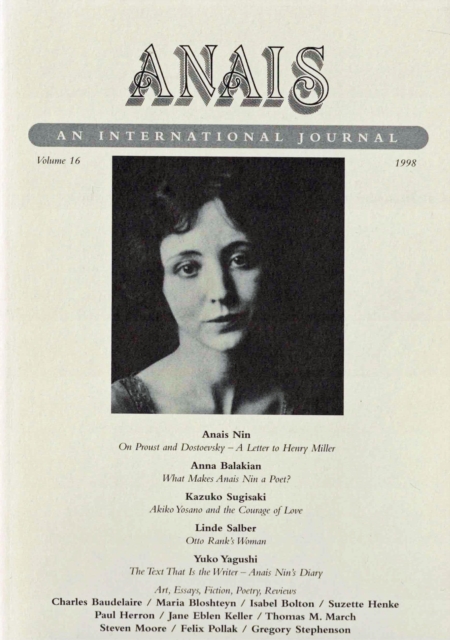 ANAIS: An International Journal, Vol. 16