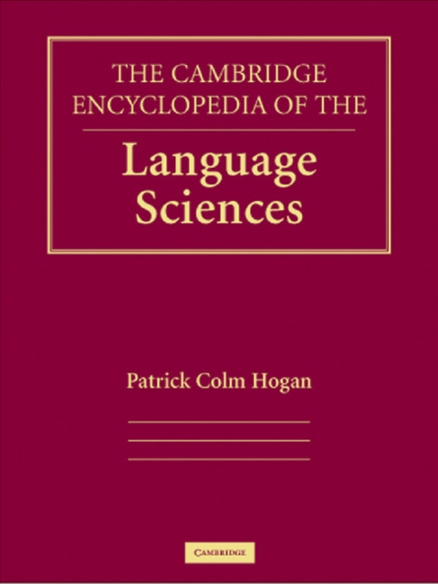Cambridge Encyclopedia of the Language Sciences