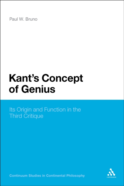 Kant's Concept of Genius