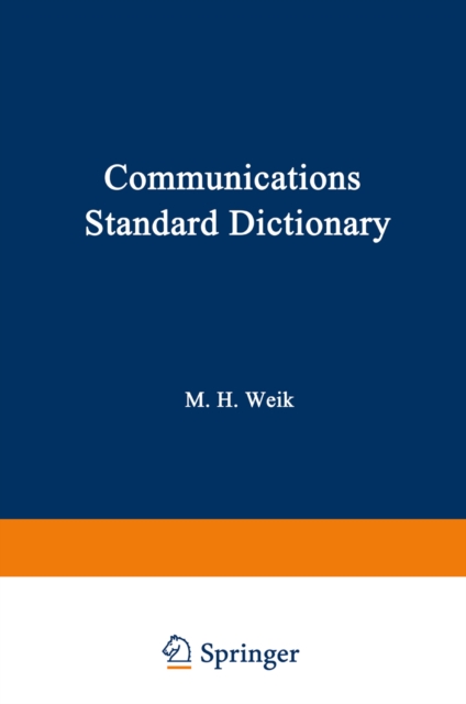 Communications Standard Dictionary
